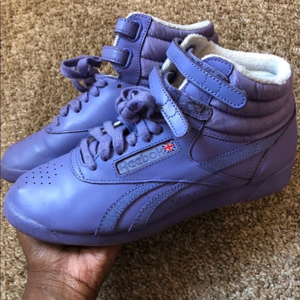 Lilac Reebok Classic Shoes